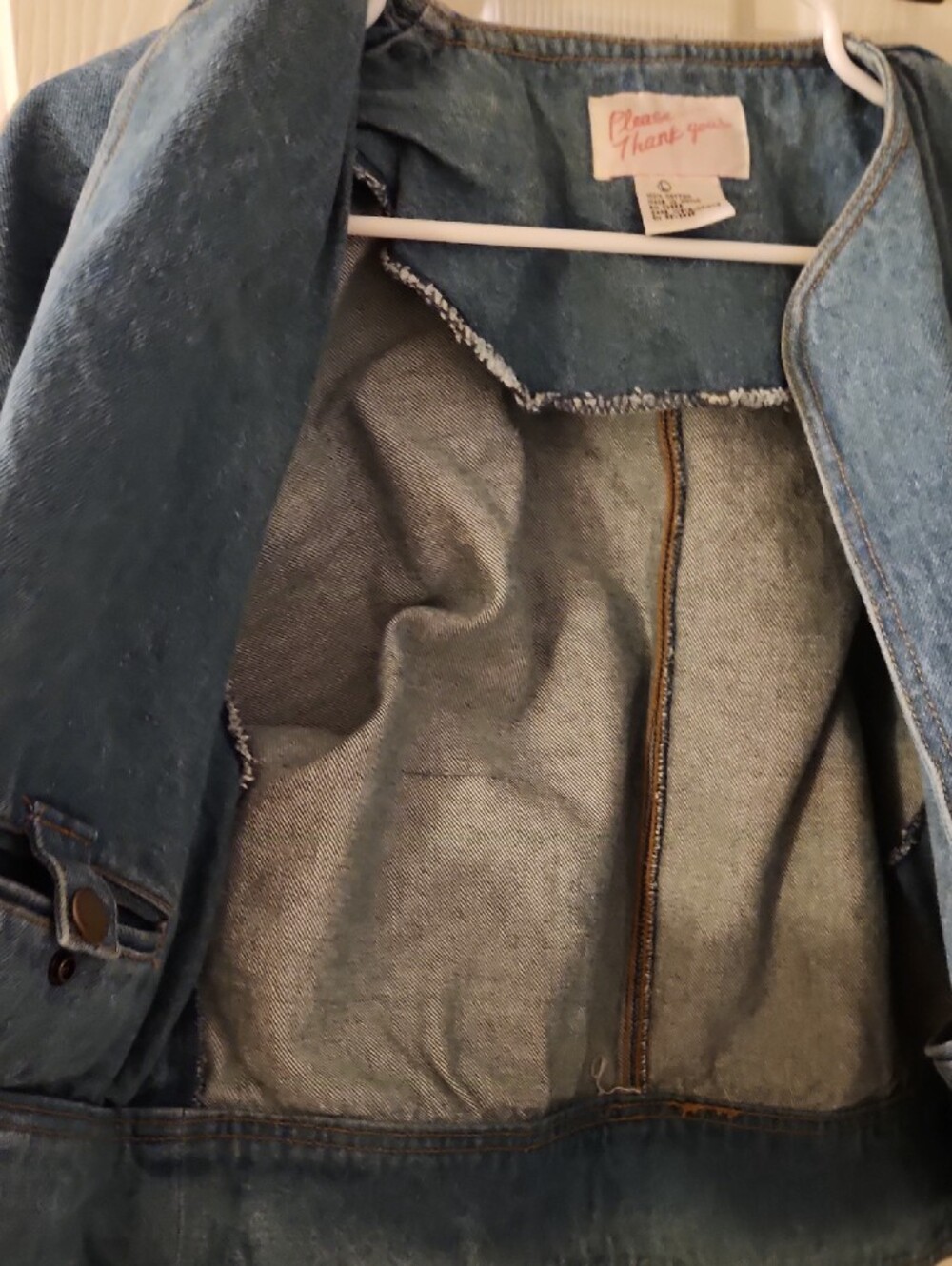 Light Blue Denim Jean Jacket - Women’s - Picture 10 of 10